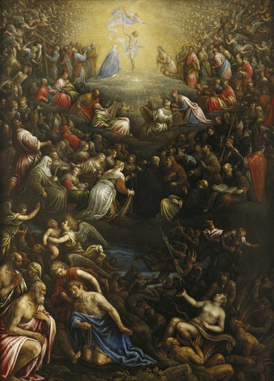 Last Judgment by Leandro Bassano